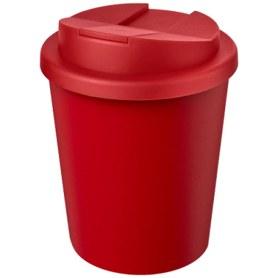 AMERICANO® ESPRESSO ECO 250 ML RECYCLED TUMBLER with Spill-Proof Lid in Red