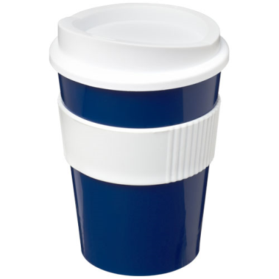 AMERICANO® MEDIO 300 ML TUMBLER with Grip in Blue & White