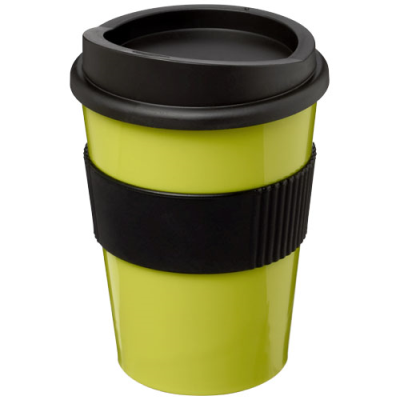 AMERICANO® MEDIO 300 ML TUMBLER with Grip in Lime & Solid Black