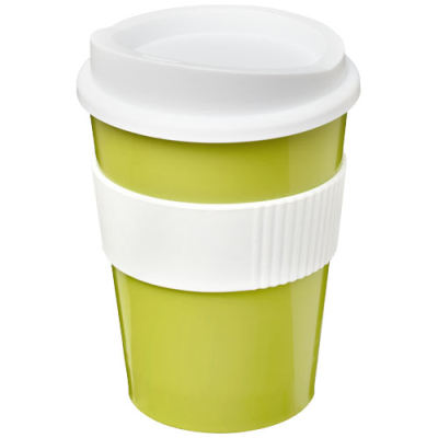 AMERICANO® MEDIO 300 ML TUMBLER with Grip in Lime & White