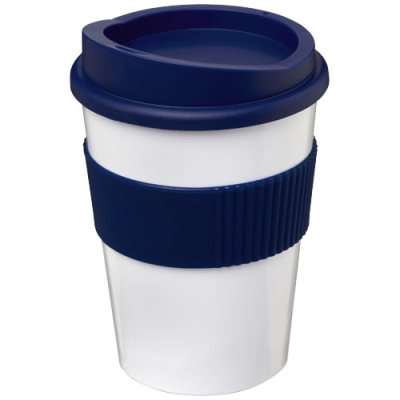 AMERICANO® MEDIO 300 ML TUMBLER with Grip in White & Blue