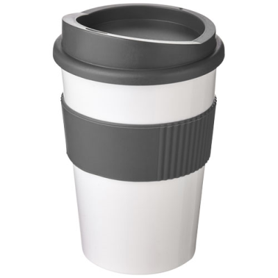 AMERICANO® MEDIO 300 ML TUMBLER with Grip in White & Grey