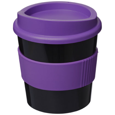 AMERICANO® PRIMO 250 ML TUMBLER with Grip in Solid Black & Purple