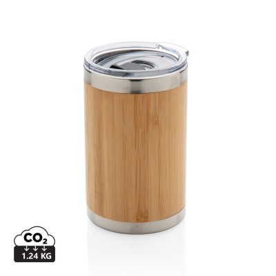 BAMBOO COFFEE TO GO TUMBLER in Brown