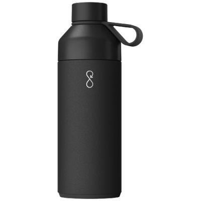 BIG OCEAN BOTTLE 1000 ML VACUUM THERMAL INSULATED WATER BOTTLE in Obsidian Black