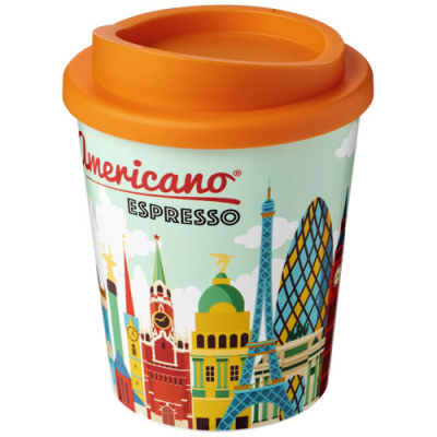 BRITE-AMERICANO® ESPRESSO 250 ML THERMAL INSULATED TUMBLER in Orange