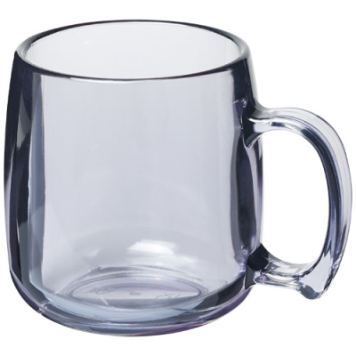 CLASSIC 300 ML PLASTIC MUG in Clear Transparent Clear Transparent