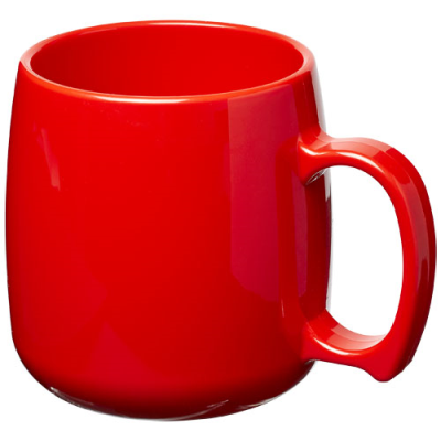 CLASSIC 300 ML PLASTIC MUG in Red