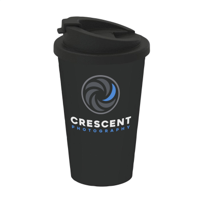 COFFEE MUG PREMIUM DELUXE 350 ML COFFEE CUP in Black