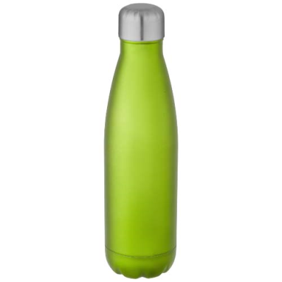 COVE 500 ML VACUUM THERMAL INSULATED STAINLESS STEEL METAL BOTTLE in Lime Green