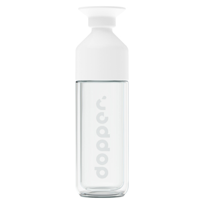 DOPPER GLASS THERMAL INSULATED (450ML) in Clear Transparent