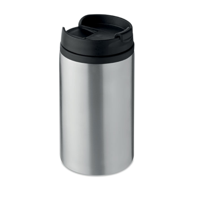 DOUBLE WALL CUP 250 ML in Silver