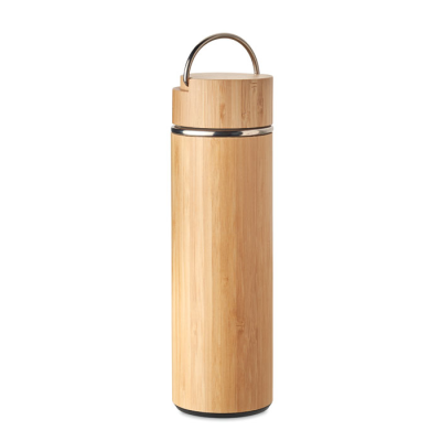 DOUBLE WALL FLASK 400 ML in Brown