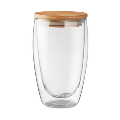 DOUBLE WALL GLASS 450 ML in White