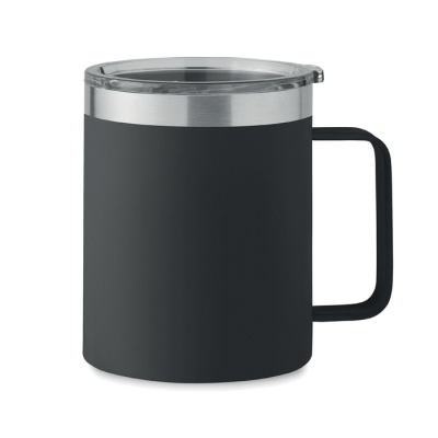 DOUBLE WALL MUG 300 ML in Black