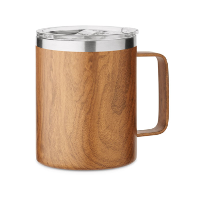 DOUBLE WALL MUG 300 ML in Brown