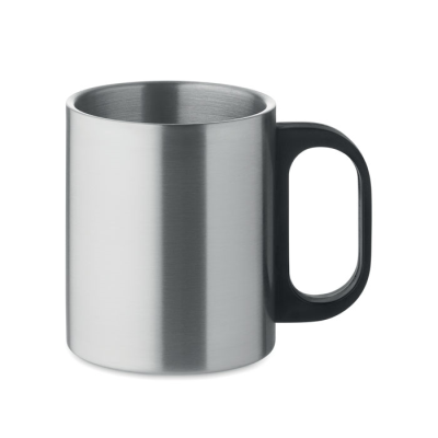 DOUBLE WALL MUG 300 ML in Silver