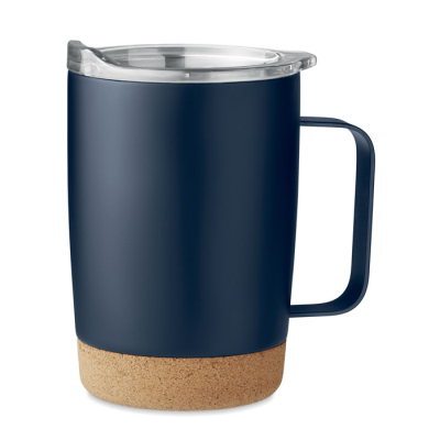 DOUBLE WALL MUG 300ML in Blue