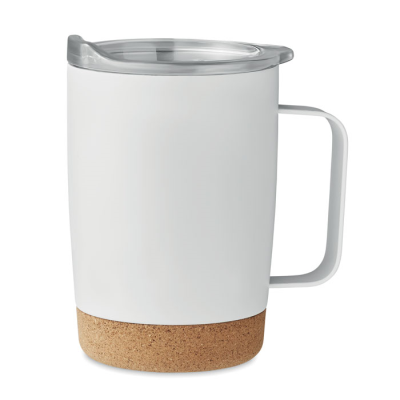 DOUBLE WALL MUG 300ML in White