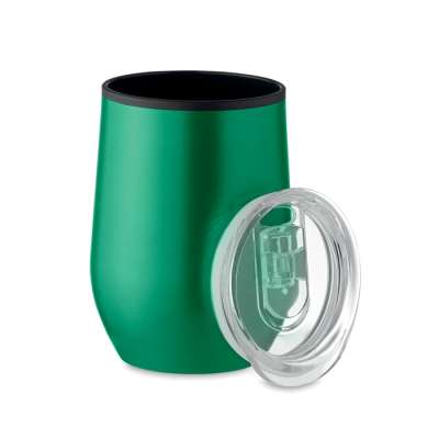 DOUBLE WALL TRAVEL CUP 350 ML in Green