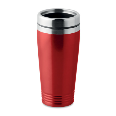 DOUBLE WALL TRAVEL CUP in Red