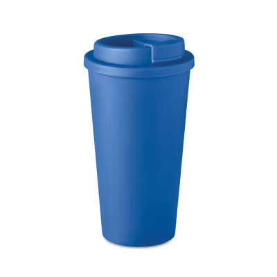 DOUBLE WALL TUMBLER 450 ML in Blue