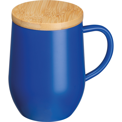 DOUBLE-WALLED MUG, 300 ML in Blue