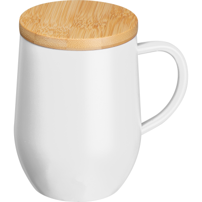 DOUBLE-WALLED MUG, 300 ML in White