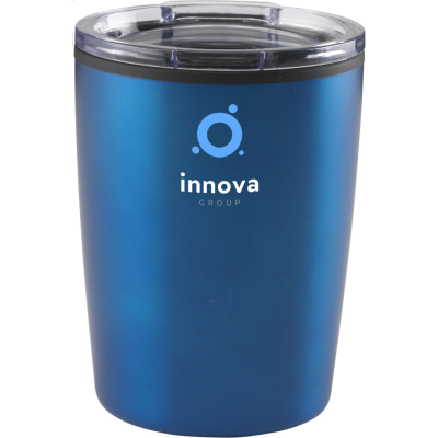 ESPRESSO-TO-GO MUG RCS RECYCLED STEEL 170 ML in Blue