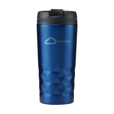 GRAPHIC MUG 300 ML THERMO CUP in Blue