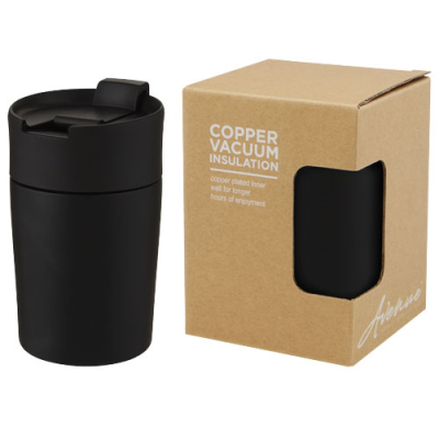 JETTA 180 ML COPPER VACUUM THERMAL INSULATED TUMBLER in Solid Black