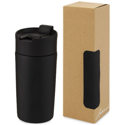 JETTA 330 ML COPPER VACUUM THERMAL INSULATED TUMBLER in Solid Black