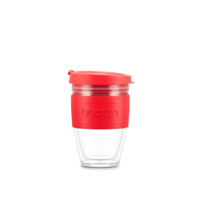 JOYCUP DOUBLE 250 TRAVEL MUG 250ML in Red