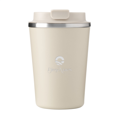 KAFFI RCS RECYCLED COFFEE MUG 300 ML THERMO CUP in Beige