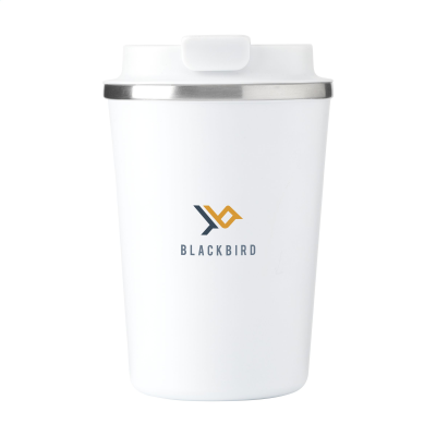 KAFFI RCS RECYCLED COFFEE MUG 300 ML THERMO CUP in White