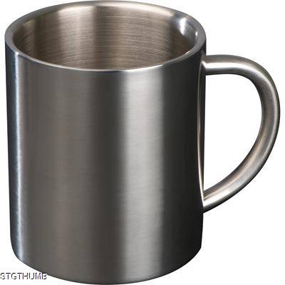 METAL MUG in Silvergrey