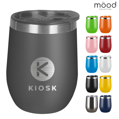 MOOD DOUBLE WALLED COFFEE CUP TUMBLER - 330ML