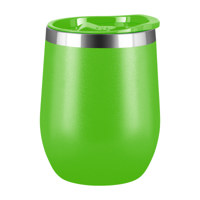 MOOD DOUBLE WALLED COFFEE CUP TUMBLER - 330ML LIME GREEN