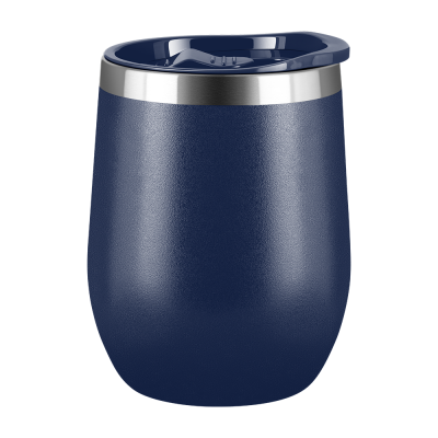 MOOD DOUBLE WALLED COFFEE CUP TUMBLER - 330ML NAVY BLUE