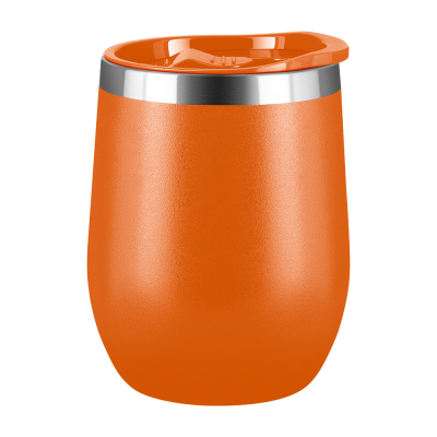 MOOD DOUBLE WALLED COFFEE CUP TUMBLER - 330ML ORANGE