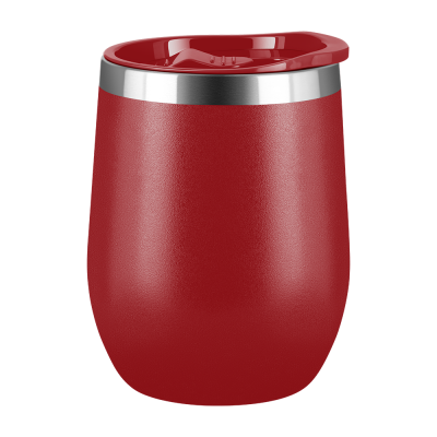 MOOD DOUBLE WALLED COFFEE CUP TUMBLER - 330ML RED