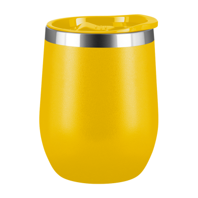 MOOD DOUBLE WALLED COFFEE CUP TUMBLER - 330ML YELLOW