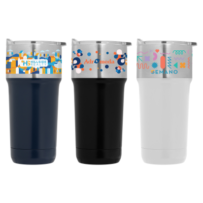 OPTIMUS - 590 ML DOUBLE WALL STAINLESS TUMBLER with Ceramic Pottery Interior