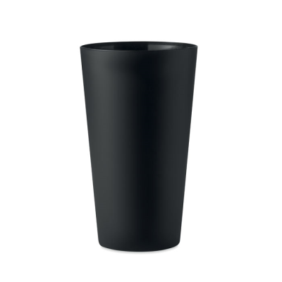 REUSABLE EVENT CUP 500ML in Black