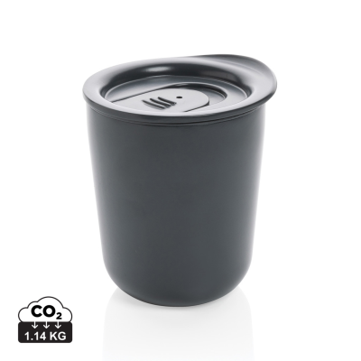 SIMPLISTIC ANTIMICROBIAL COFFEE TUMBLER in Grey