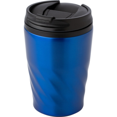 STAINLESS STEEL METAL MUG (325ML) in Blue