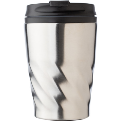 STAINLESS STEEL METAL MUG (325ML) in Silver