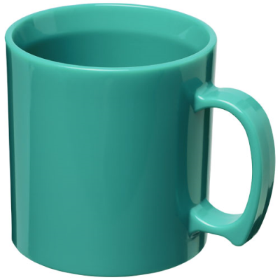 STANDARD 300 ML PLASTIC MUG in Aqua