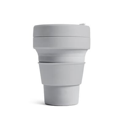 STOJO COLLAPSIBLE POCKET CUP in Cashmere