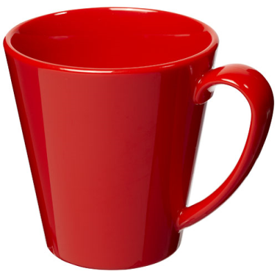 SUPREME 350 ML PLASTIC MUG in Red